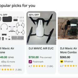 4K Drone - DJI Mavic Air 