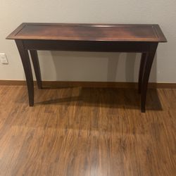 Wooden console/side table
