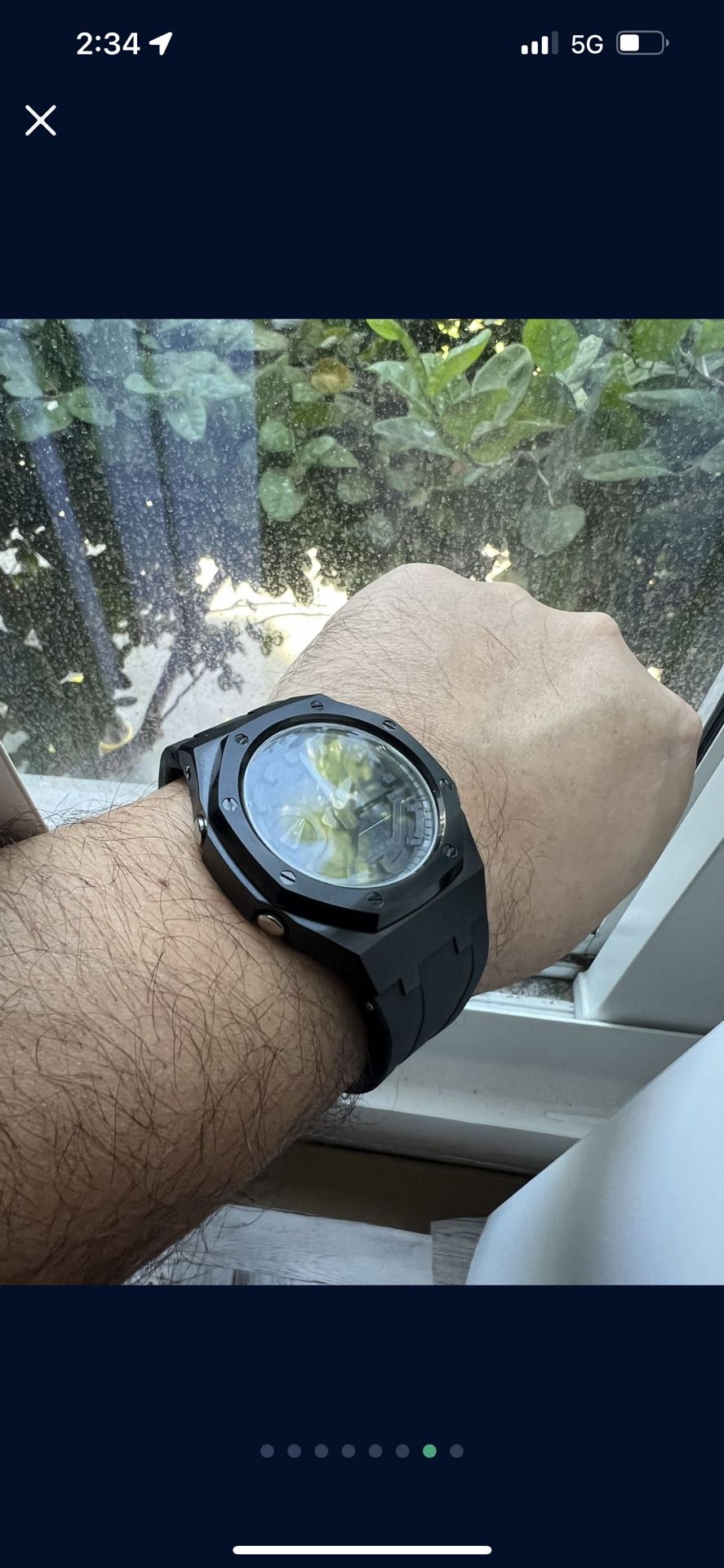 Custom Casio ga2100 With Original Skxmod Kit