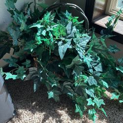 2 Small 2 Medium Fake Plants/ Artificial 
