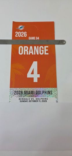 Miami dolphins Cincinnati Bengals Orange Parking