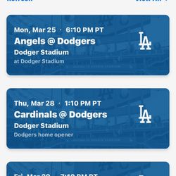 Dodger Tickets 