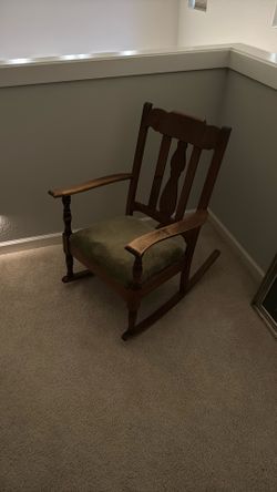 Wooden Rocking Chair