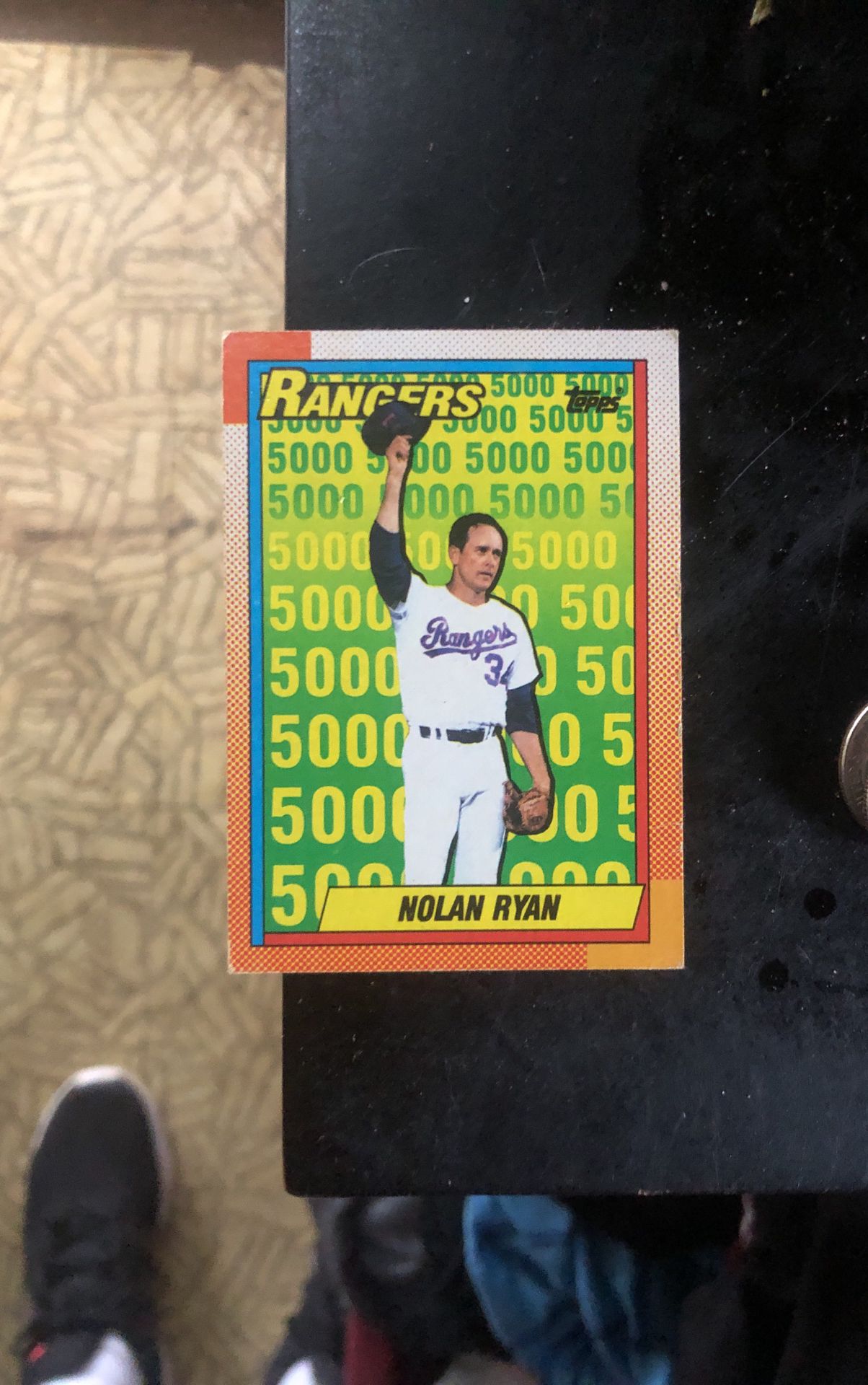 Nolan Ryan Topps 5,000 StrikeOuts