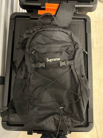 SUPREME SS16 Black Backpack