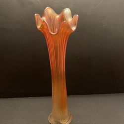 Fenton Carnival Glass Vase