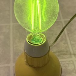 Vintage Enzo Mari Dumbbell Tablelamp Mid Century Modern Mcm Yellow Retro