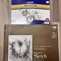 2 Sketch books  Large 