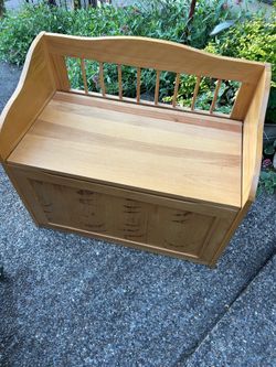 Wood Toy Box - Storage Box