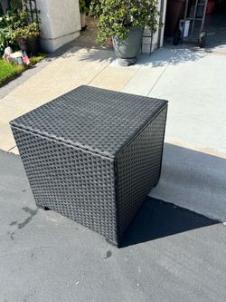 Resin/Rataan Storage Bin