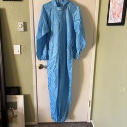 Anti Static And Dust proof Workwear Jumpsuit With A Hood And Elastic Cuffs, Waist And Wrist