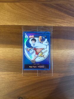 Dodgers One Piece Luffy Don Sealed