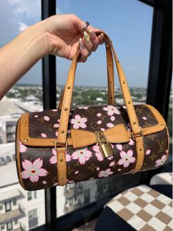 LV vintage cherry blossom papillion