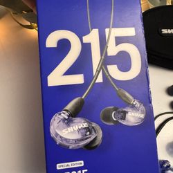 Shure SE215 Pro Wired In Ear Monitors $70