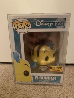 Funko Pop! Vinyl: Disney Diamond Collection Hot Topic Exclusive Flounder #237 