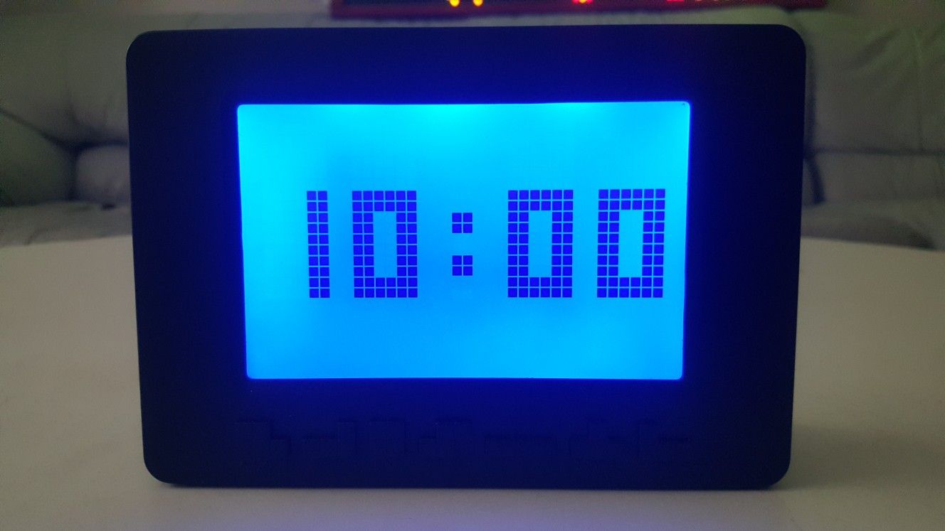 Tetris alarm Clock