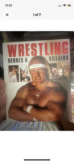 Wrestling Heroes and Villains 1985 Hulk Hogan Cover Beekman House Hardcover