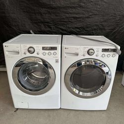 LG Washer And Electric Dryer 