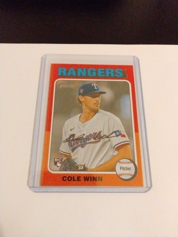Cole Winn Baseball Card 