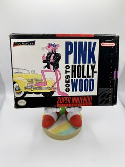 Pink Goes To Hollywood For Nintendo SNES
