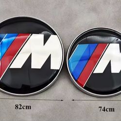 BMW M emblems or Center Caps 2 Sizes Available See All Pics Sold Separate SHIPPING AVAILABLE