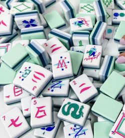 Birdie mahjong tiles
