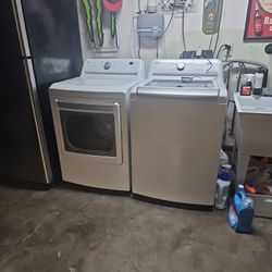 LG washer And ELECTRIC DRYER