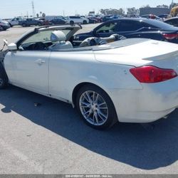 2010 Infinity G37  Coupe Parts Only 