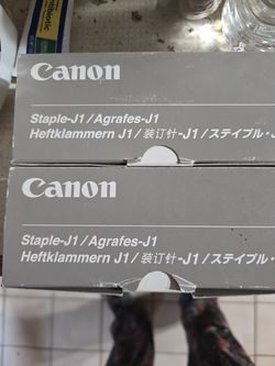 Canon staples- J1