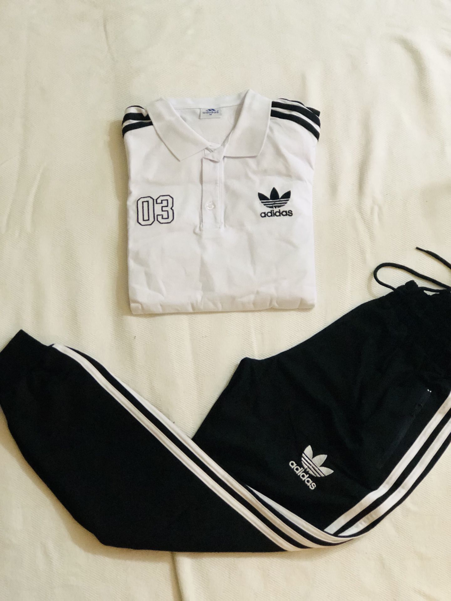 Addidas and Nike set( t-shirt and pant) sizes s, m, l, xl available