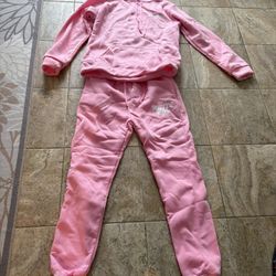 Designer Inspired White Fox Hoodie & Pants (never Worn)