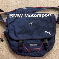 Bmw Motorsport Puma Shoulder Bag Limit Edition Navy Blue 