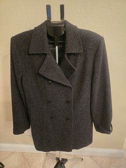 Womens New York & Company Wool Coat