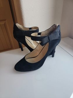 black heels