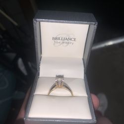 10K Gold Engagement Ring Size 7