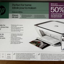 HP DeskJet 2855e Wireless All-in-One Printer – New in Box
