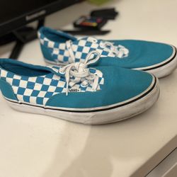 Checkered Vans 