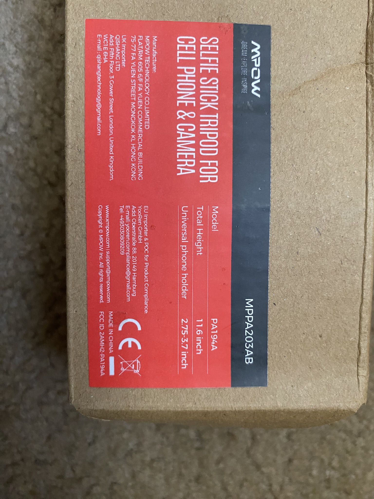 Selfie Stick Tripod For Cell Phone And Camera