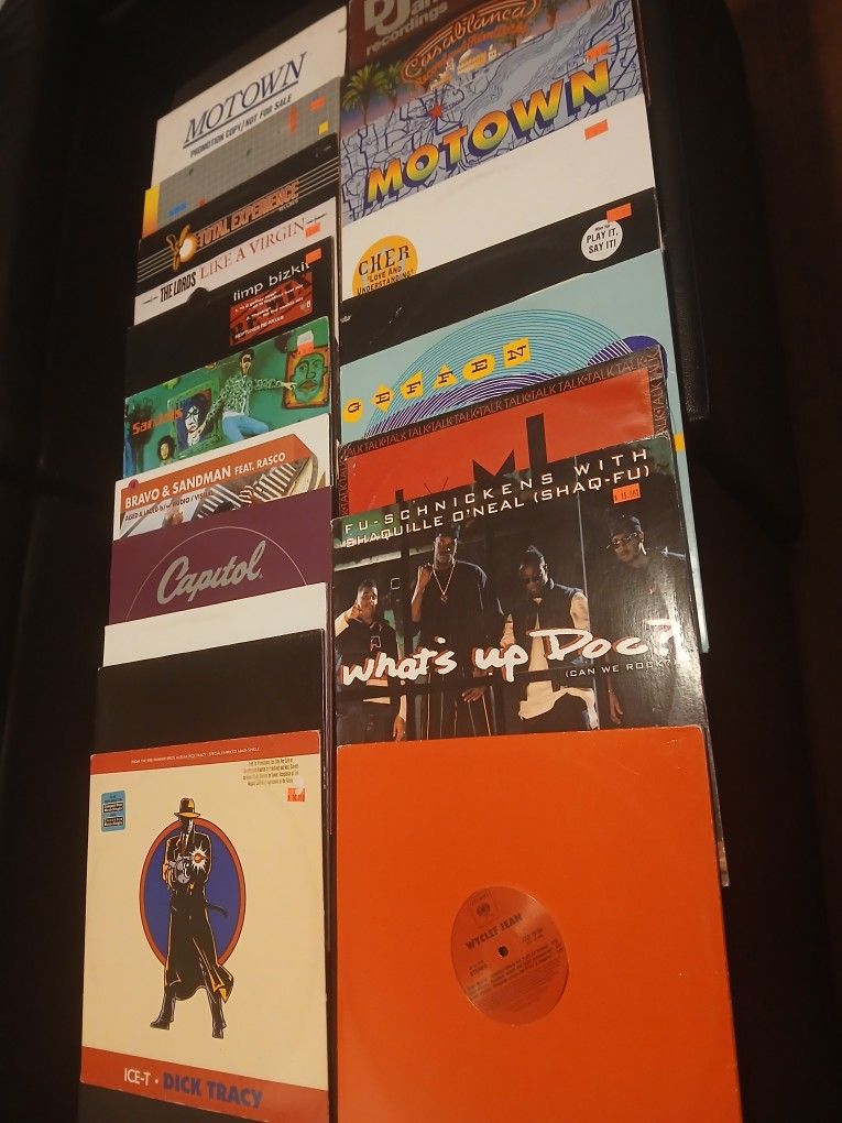 Crate Diggers Record Lot (30) DJ Maxi Singles (12