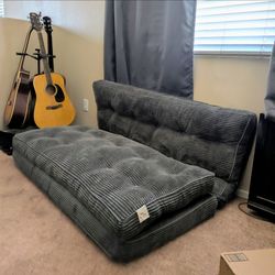 Folding couch sleeping mat