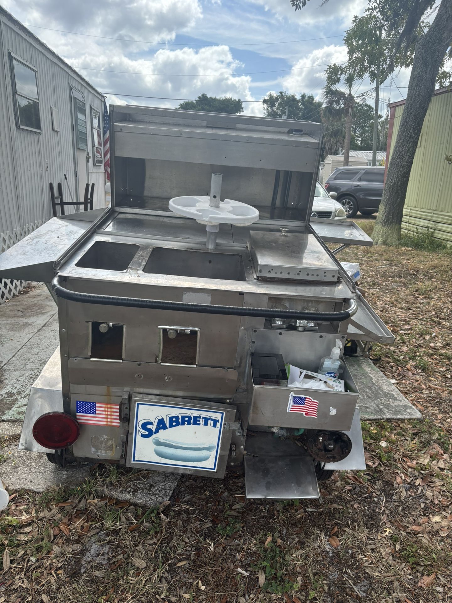 Hot Dog Cart 