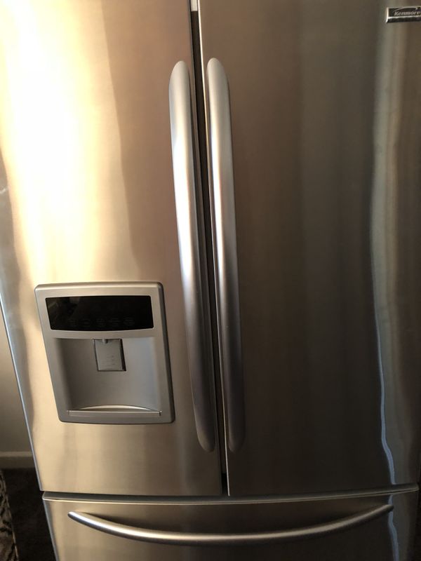2008 Kenmore Elite Stainless Steel refrigerator for Sale in Norfolk, VA