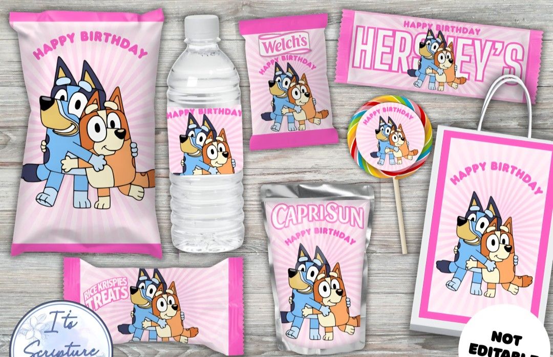 Birth Day Snack Labels