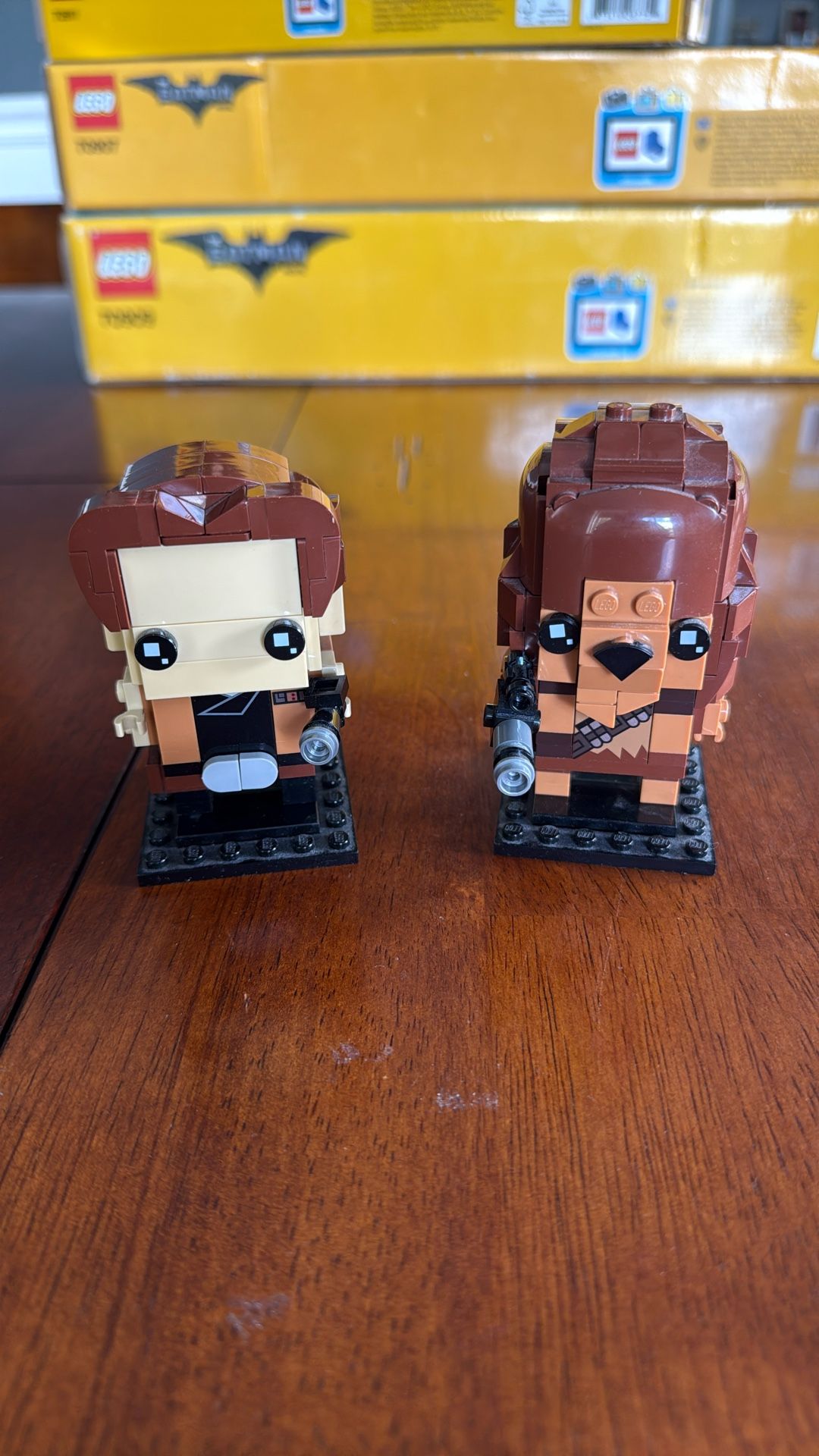 Lego Brick Headz Han Solo Chewbacca