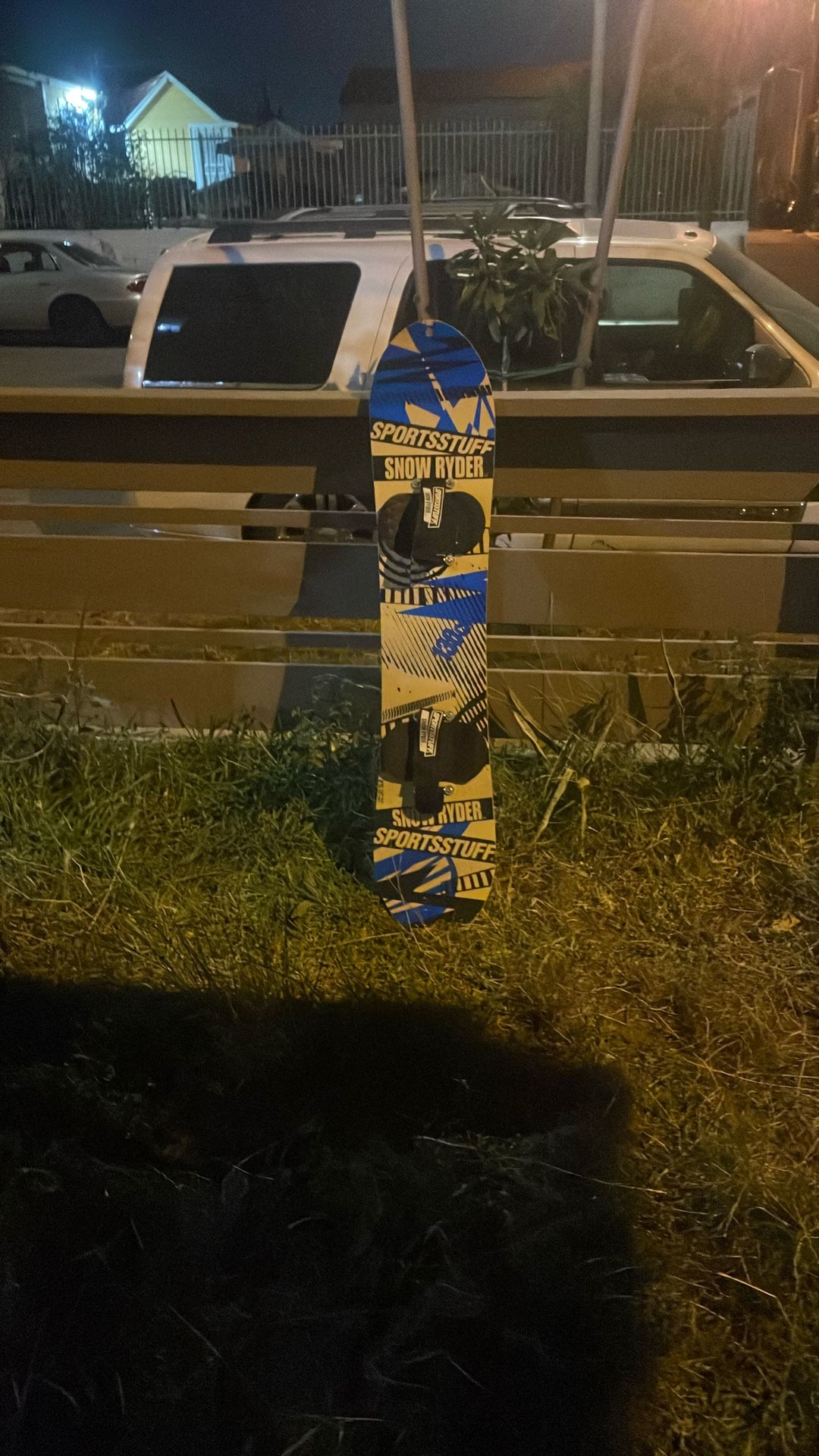 Snowboard lightly chipped, but brand new