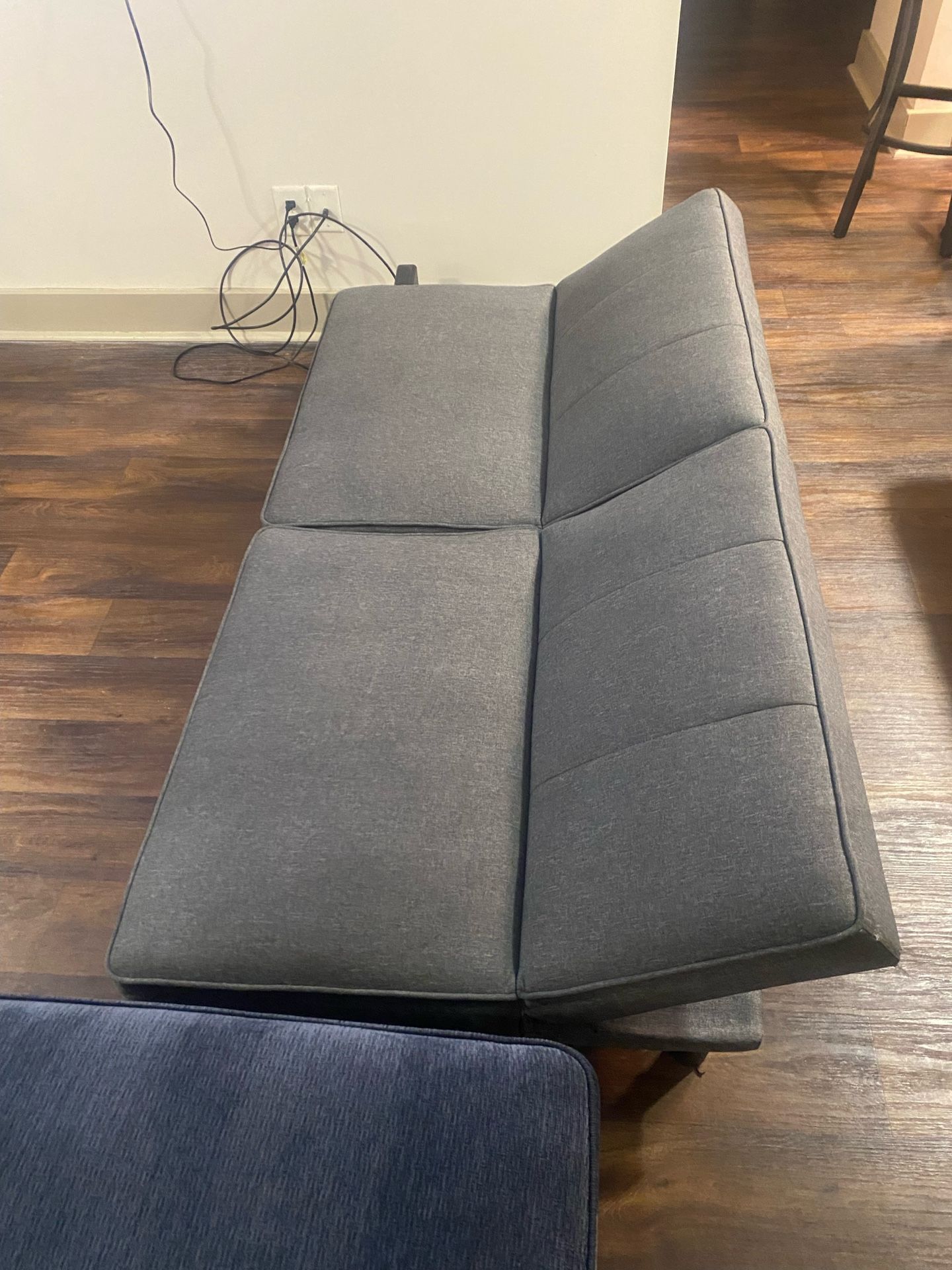 Gray Futon Sofa