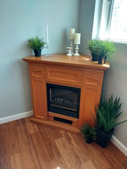 Electric heater/fireplace