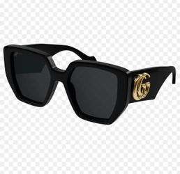 Gucci 54mm Oversized Sunglasses