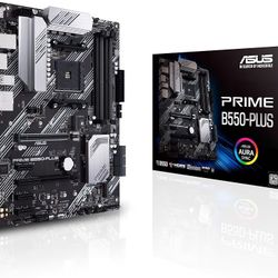 ASUS Prime B550-PLUS AMD AM4 Zen 3 Ryzen 5000 & 3rd Gen Ryzen ATX Motherboard