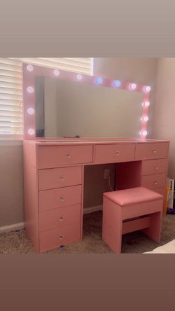 Pink Vanity